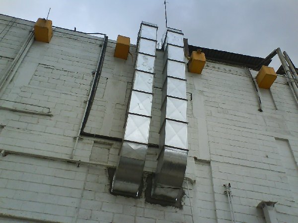 Ductos y ventilación industrial